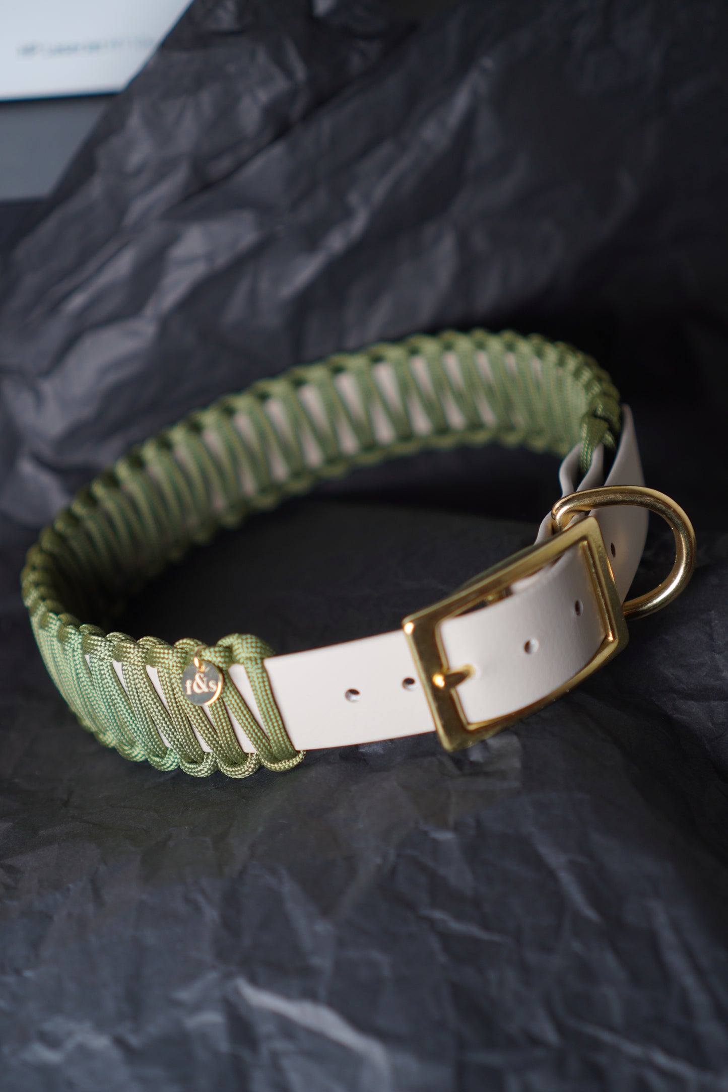 Hundehalsband DANA aus Biothane und Paracord