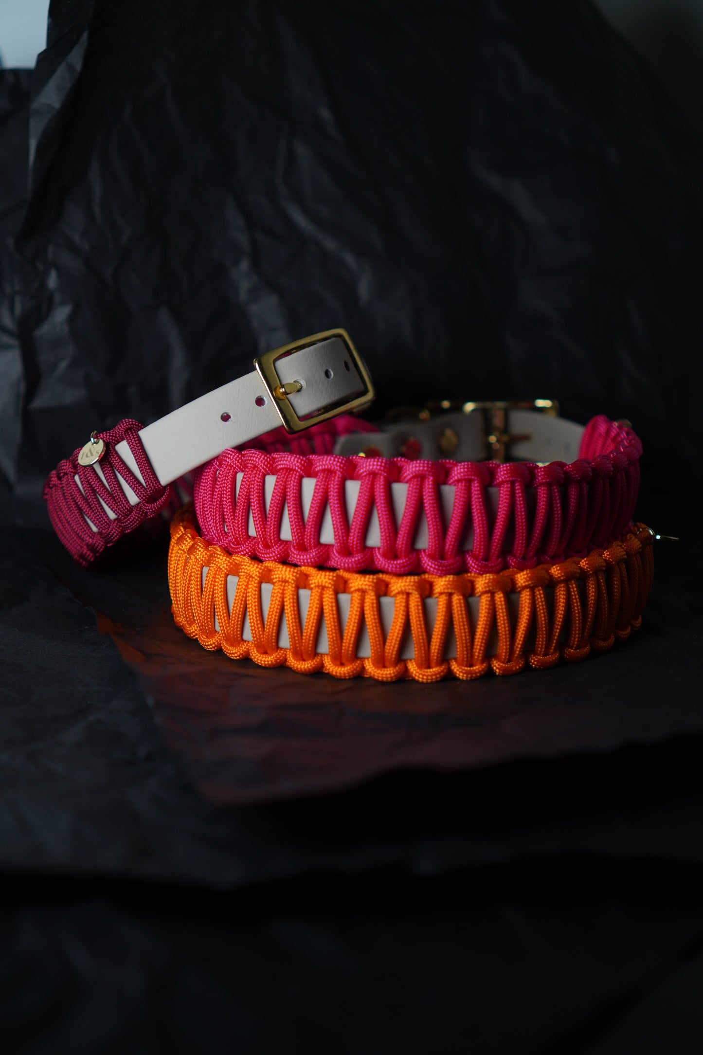 Hundehalsband DANA aus Biothane und Paracord